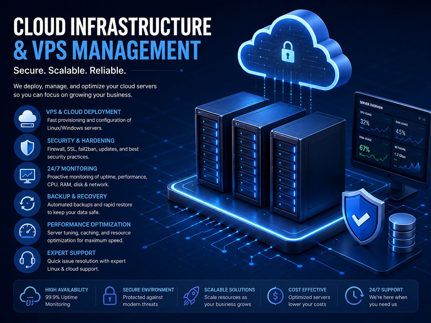 Cloud Infrastructure & VPS Management