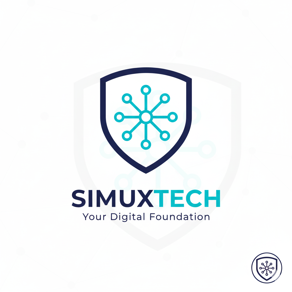 SimuxTech Shielded Nexus Logo